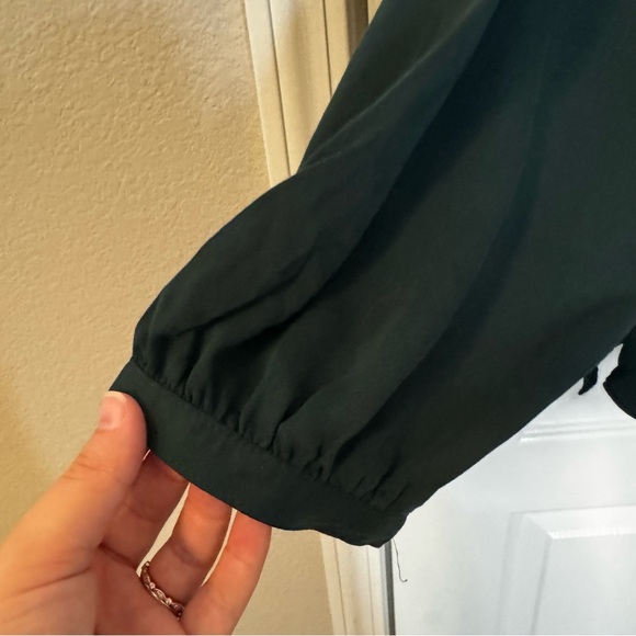 J. Jill Women’s Evergreen Long Sleeve Button Front Tunic Top NWT Size 3XL - Picture 3 of 10